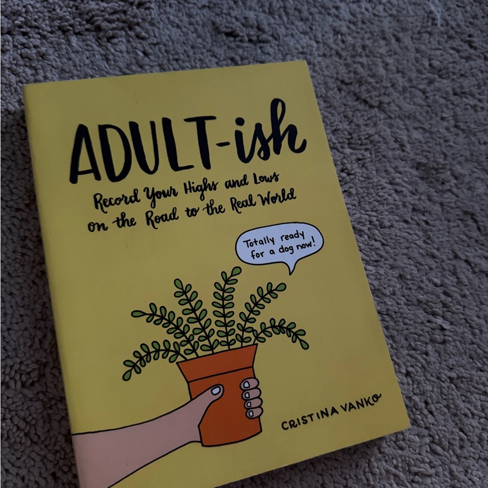 Cristina Vanko Yellow Adult-ish Journal
